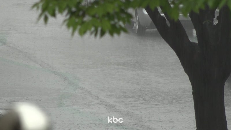 <b>광주</b>·<b>전남</b> 이틀간 200mm 비...강진·완도 등 <b>호우</b>경보