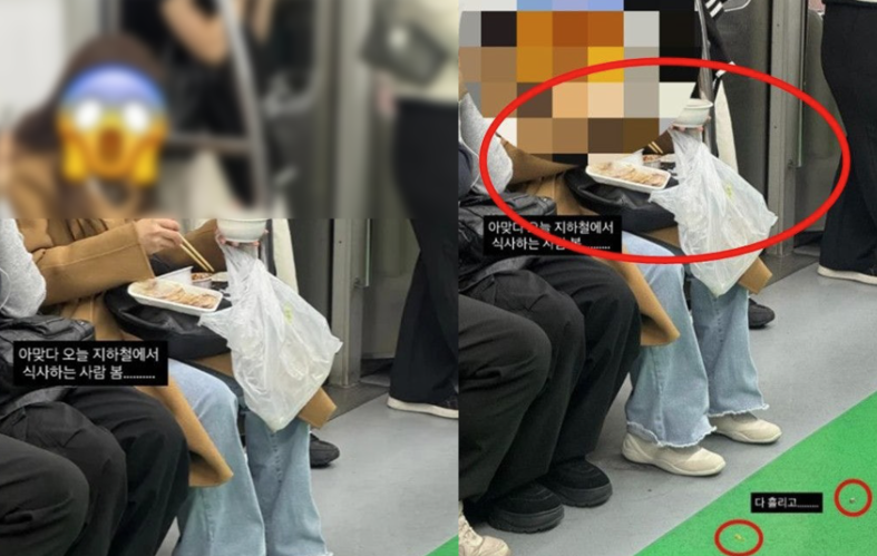 서울 지하철 취식 민원 폭증 컵라면 보쌈까지 이제는 금지 논의