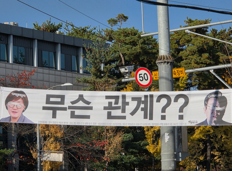 ▲서울의 한 도로가에 걸린 정당 현수막[연합뉴스]