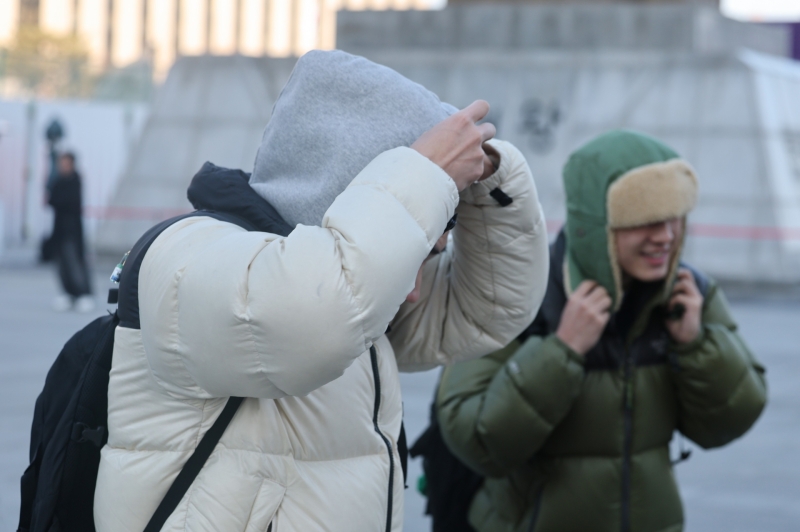 ▲'모자 써야겠다'[연합뉴스]