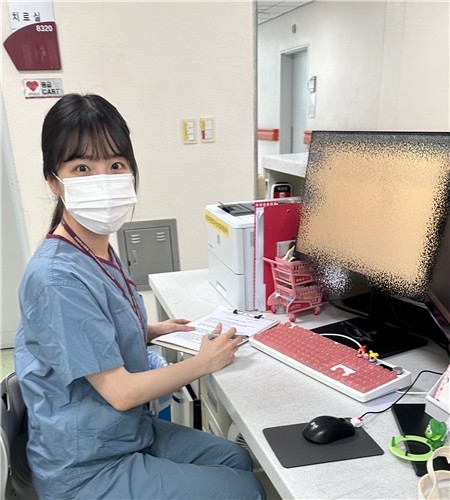 ▲고대안암병원 간호사 박상은(25)씨[연합뉴스]