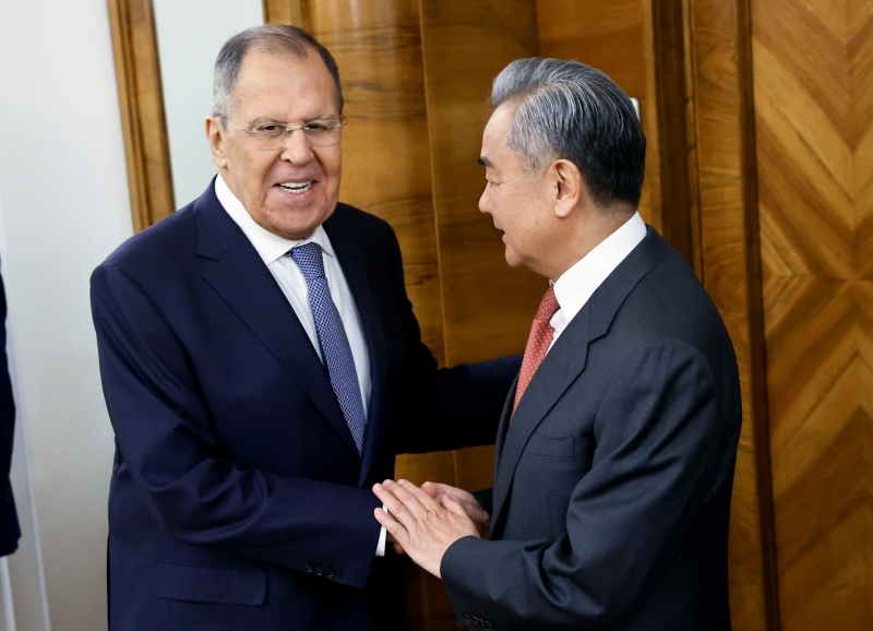 ▲세르게이 라브로프 러시아 외무장관(왼쪽)[연합뉴스]