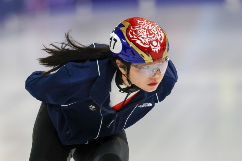 추월 시동 건 '강한 푸시'…심석희가 한국 여자 계주 살린다