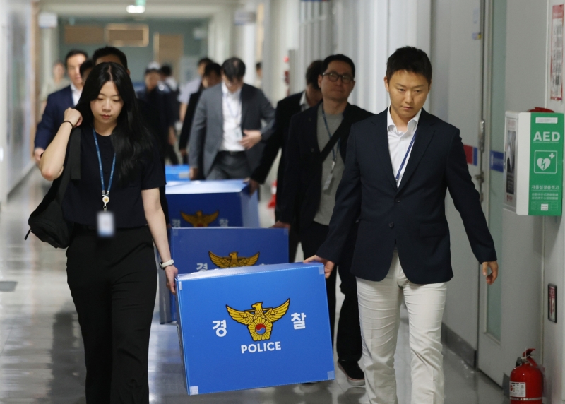 ▲ 서울시선관위 압수수색 [연합뉴스] 