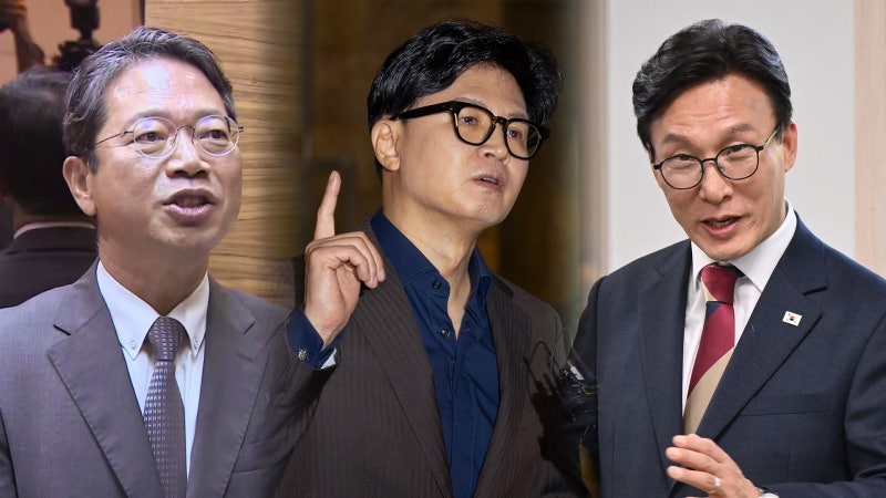 [속보]<b>김민석</b> "'녹취록 공세' <b>한동훈</b>, 조선 불량 쪽가위"…韓 "허위사실...
