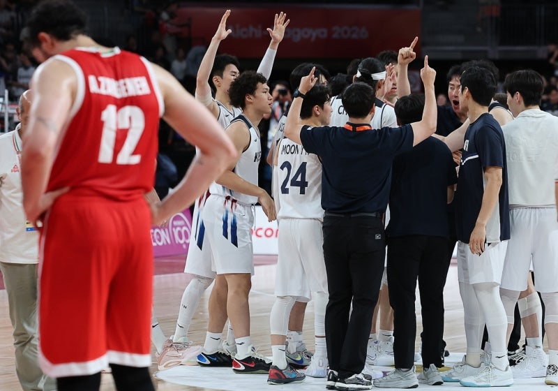 [아시안게임]<b>남자 농구</b>, 12년 만에 <b>결승</b>…첫 <b>한일전</b> 성사