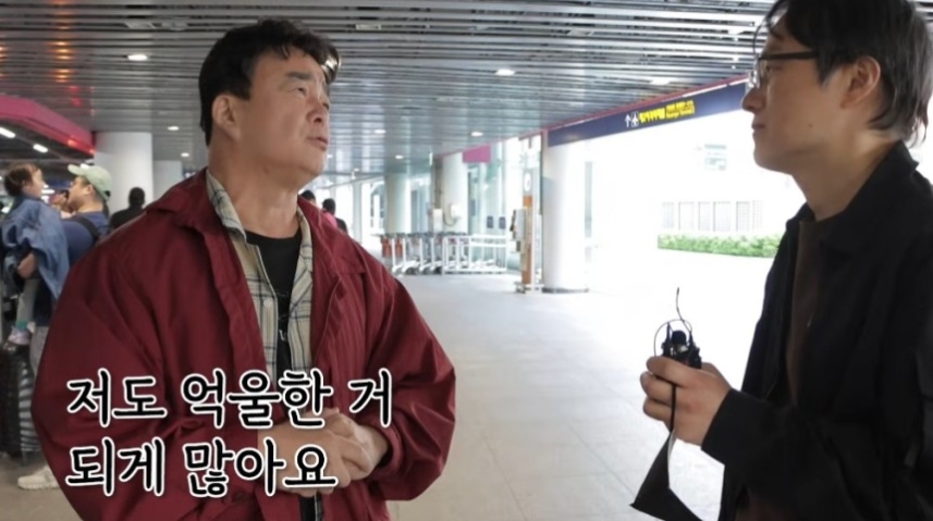 백종원 더본코리아 대표가 논란에 대해 해명하는 모습 (사진,스튜디오 오재나 유튜브 갈무리)