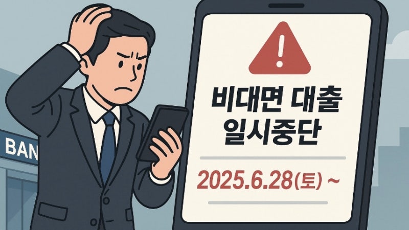 “앱이 멈췄다, <b>대출</b>도 멈췄다”.. 제도 발표 하루 만에 벌어진 금융권...