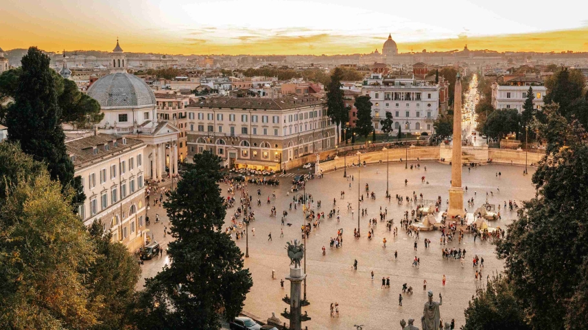 로마의 포폴로 광장. (호텔스닷컴 제공)