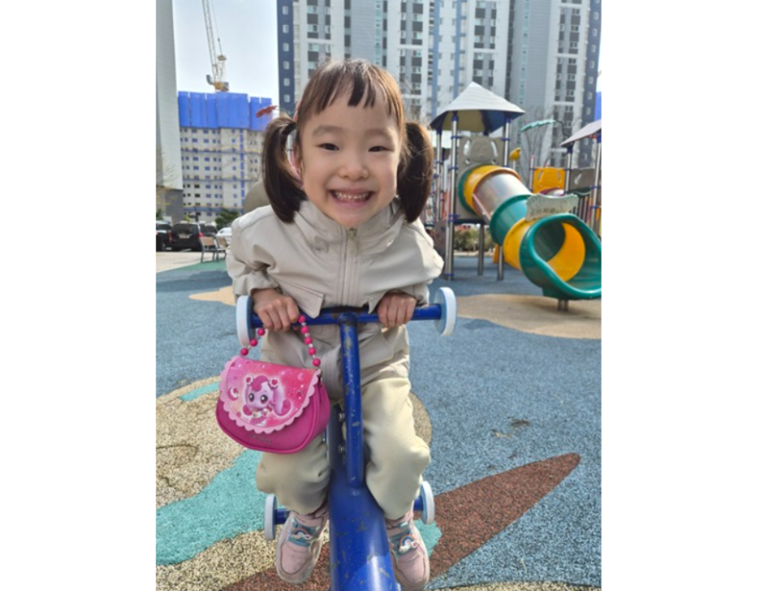 뇌사 장기기증으로 3명을 살리고 떠난 5살 오유나 양 (한국장기조직기증원 제공)