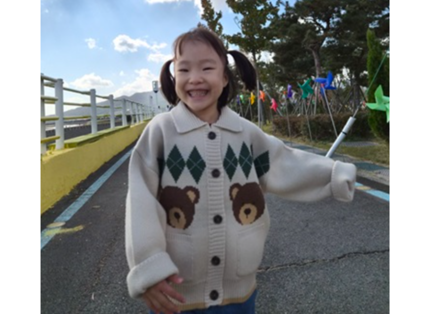 뇌사 장기기증으로 3명을 살리고 떠난 5살 오유나 양 (한국장기조직기증원 제공)
