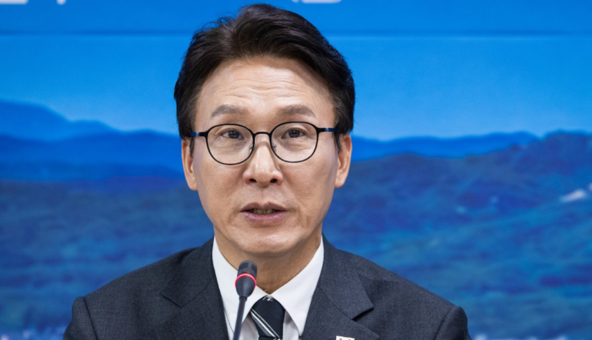 김민석 더불어민주당 대표. 김 대표는 김 후보자 인선을 공개 비판한 당내 인사들을 향해 내부 절차를 통한 의견 개진을 강조했다.