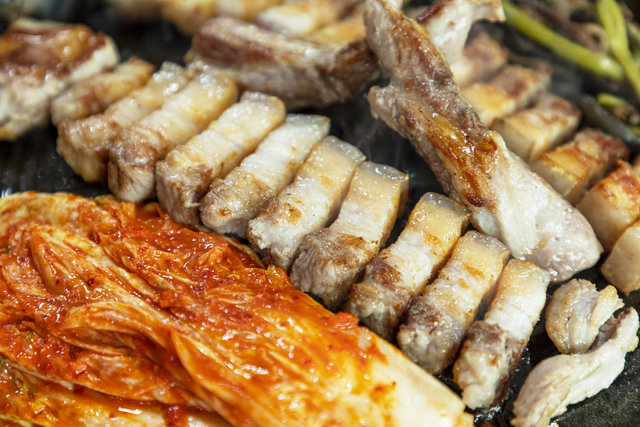 五花肉是韓國靈魂食品。圖片與本文的具體事實無關。今天的圖像