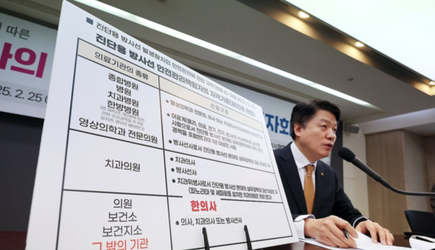韓國醫學協會主席Yoon Sung-chan將於2月25日在首爾榮格 - 古島的新聞中心舉行緊急新聞發布會。Yonhap新聞