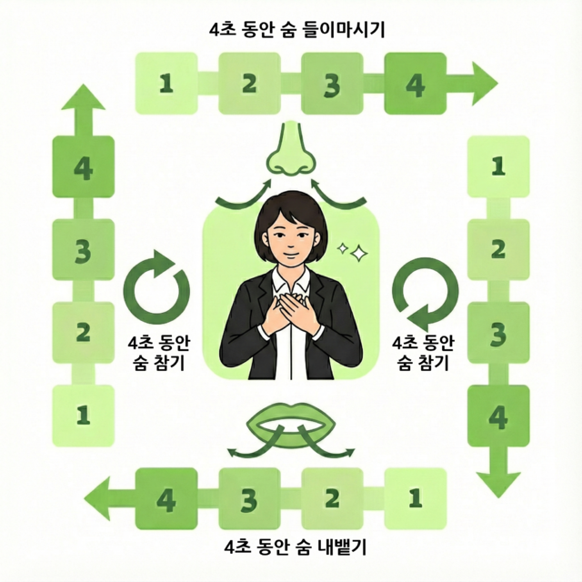 미 해군 특수부대가 평정심을 유지하기 위한 ‘박스 호흡법’. 사진은 기사의 특정 사실과 관련 없음. 제미나이