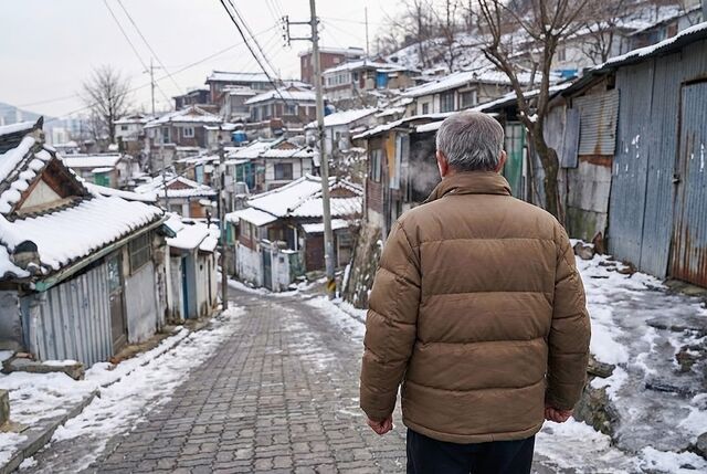 분당서울대병원 가정의학과 이혜진 교수 연구팀에 따르면 홀로 죽음을 맞이한 이들 절반 이상이 최저소득층이었다.사진은 기사의 내용을 바탕으로 생성.Chat GPT