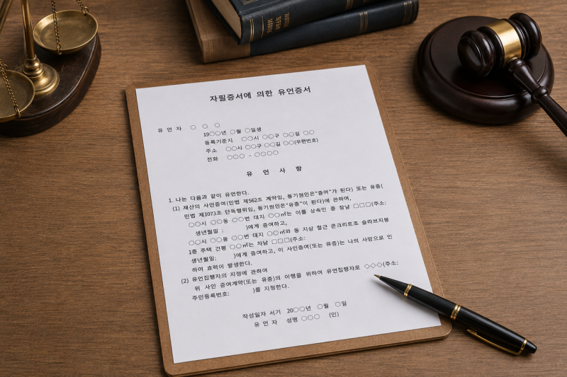 “집 물려주마” 늘 말하던 아버지…사망 이틀전 병상 유언했는데, 효력은?