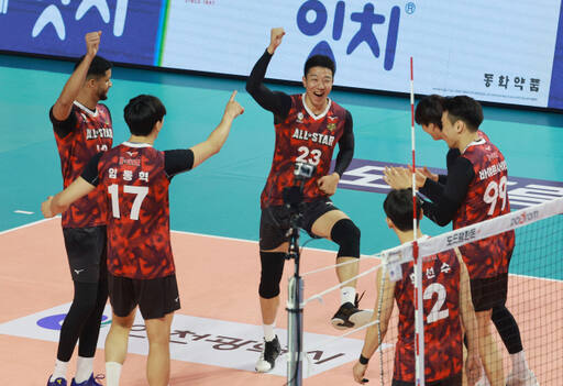 <b>신영석</b>·표승주, V리그 <b>올스타전</b> 가장 ‘빛난 별’