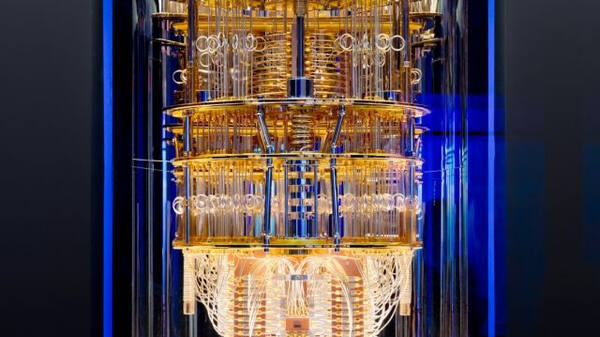 IBM 양자컴퓨터 '퀀텀 시스템 원'. IBM