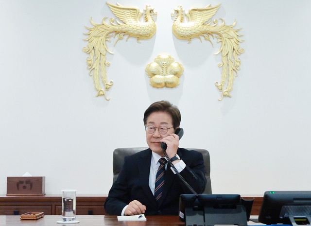 대통령실 "<b>한일</b> 정상 첫 통화"…"전략적 협력 <b>강화</b>해야"