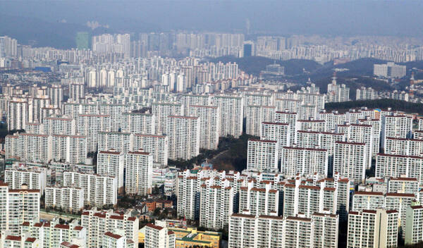 용인시 수지구 아파트 단지. 용인시 제공