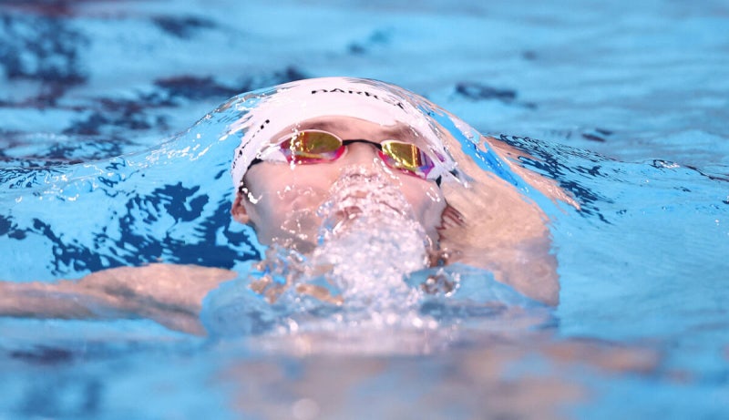 한국 <b>혼성 혼계영</b> 400m ‘한국新’ <b>동메달</b>…일본에 0.14초 차 [아시안게...