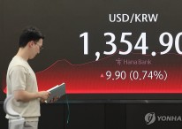 원/달러 환율 10원 가까이 상승 마감