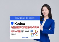 'KODEX 1년은행양도성예금증서+액티브', 금리형 ETF 수익률 1위