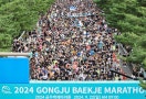 역대 최다 1만2100명 러너들… 금강 들판 가르며 가을을 맞다