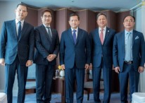 캄보디아 총리 만난 전우종 SK증권 대표…"진출기업 도울 것"
