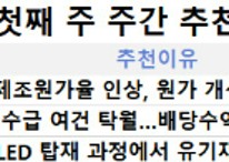 [주간 추천주] 3Q 실적 기대…오리온·덕산네오룩스 '주목'
