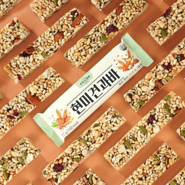 12종 곡물·견과류로 만든 건강간식‘K-에너지바’