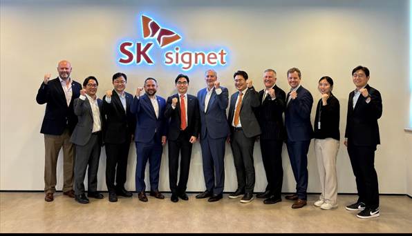 SK시그넷, 플라노 시장과 전기차 충전 협력 논의