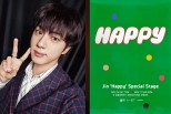 BTS Jin Shares Happiness with ARMY at First Solo Album ‘Happy’ Showcase