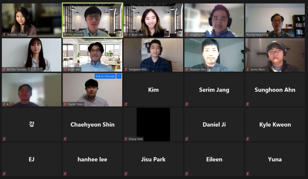 캐나다 2021 상반기 온라인 취업상담회 및 멘토링 행사 참관기